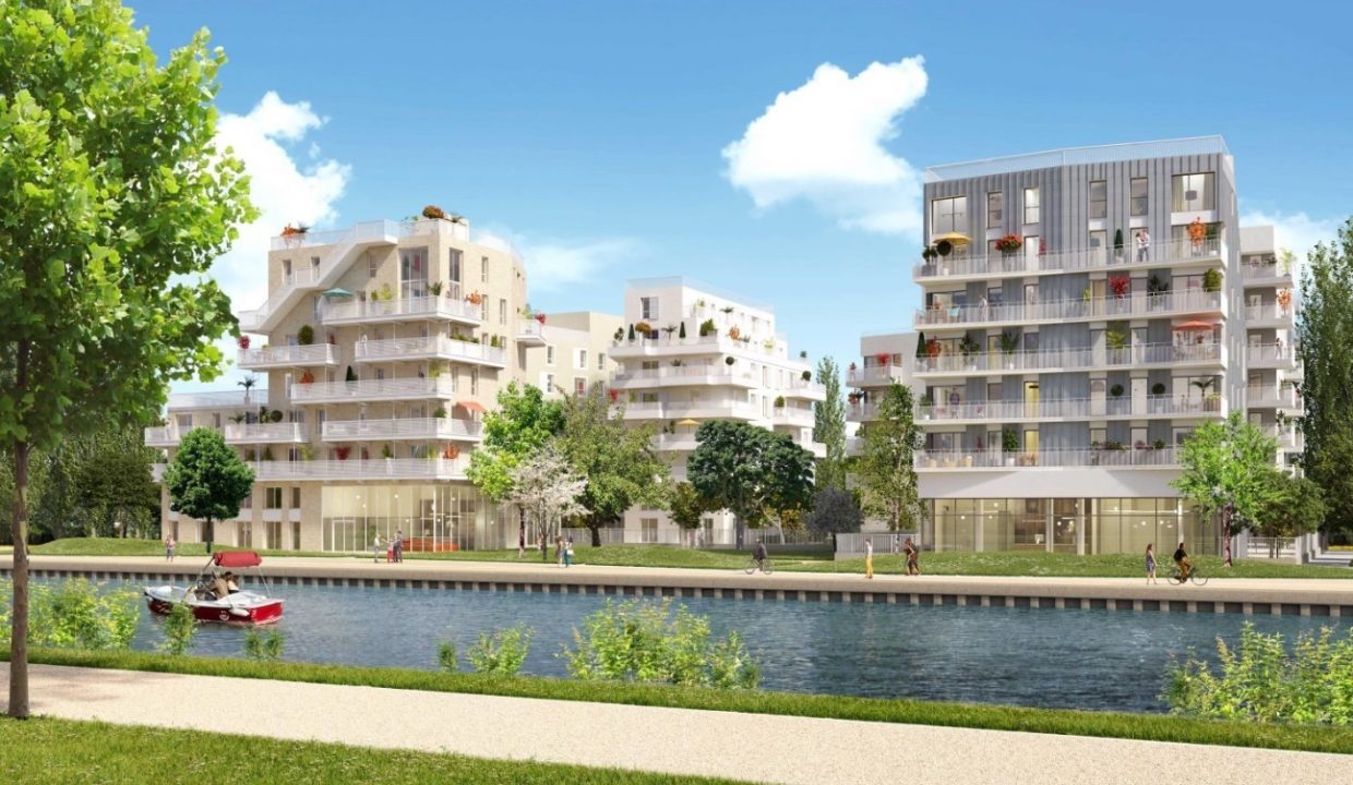 Canal Horizon à Bondy 93140:Brun Immobilier:Vente immobilier Neuf en Ile de France