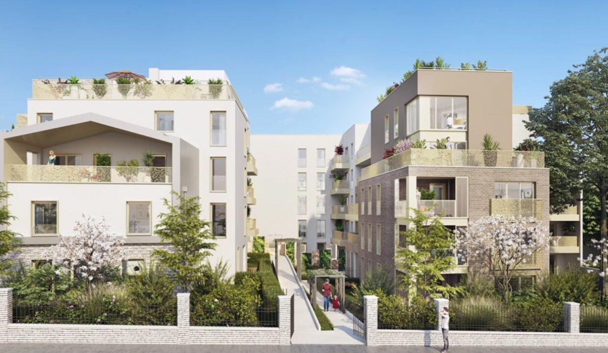 Lac en scène à Enghien les Bains 95:Brun Immobilier Neuf:Vente de Logements Neufs en Ile de France