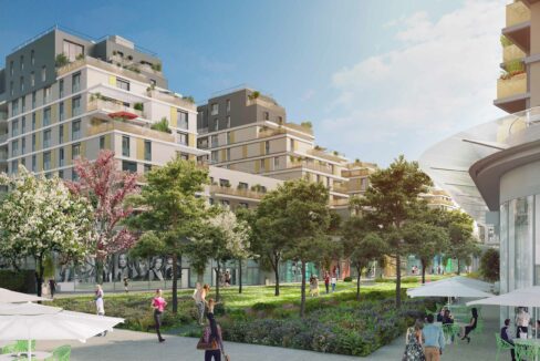 Issy Coeur de Ville à Issy les Moulineaux 92:Brun Immobilier Neuf:Vente de Logements Neufs en Ile de France