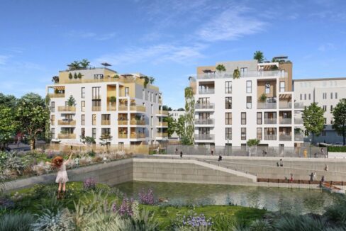 Les Bords du Lac de Guyancourt 78 :Brun Immobilier Neuf :Vente Appartements Neufs