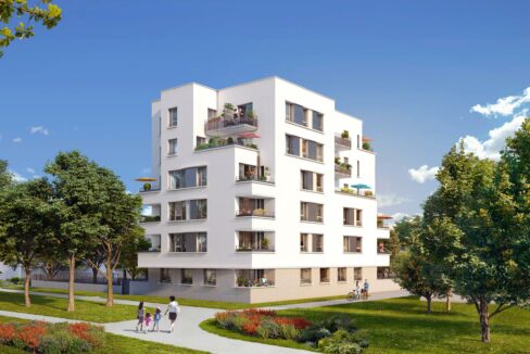 Les Trèfles Blancs à Brétigny sur Orge 91 : Vente de logements neufs en Ile de France :Brun Immobilier Neuf