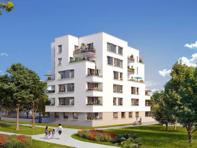 Les Trèfles Blancs à Brétigny sur Orge 91 : Vente de logements neufs en Ile de France :Brun Immobilier Neuf