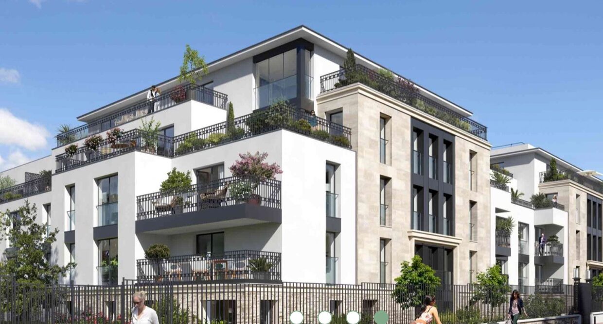 Onyx à Saint Cloud 92 :Logements Neufs en Ile de France:Brun Immobilier Neuf:Vente de Biens Neufs dans les Hauts de Seine