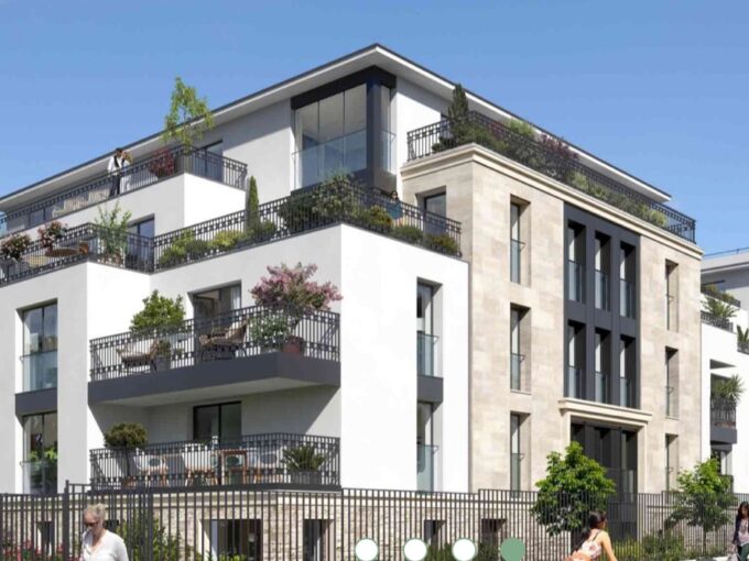 Onyx à Saint Cloud 92 :Logements Neufs en Ile de France:Brun Immobilier Neuf:Vente de Biens Neufs dans les Hauts de Seine