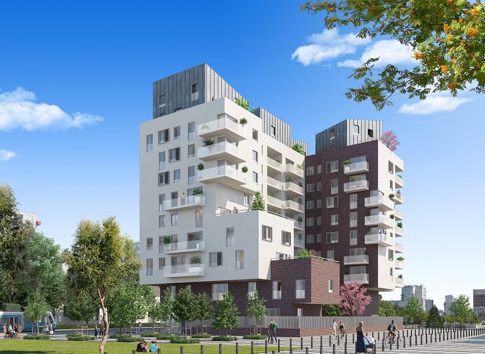 Panorama à La Courneuve 93 : Brun Immobilier Neuf : Vente de logements neufs en Ile de France