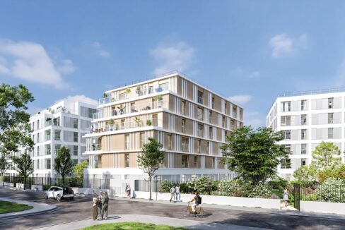 Perspective-rue-Fair-Play à Bobigny : Vente de logements neufs en Ile de France