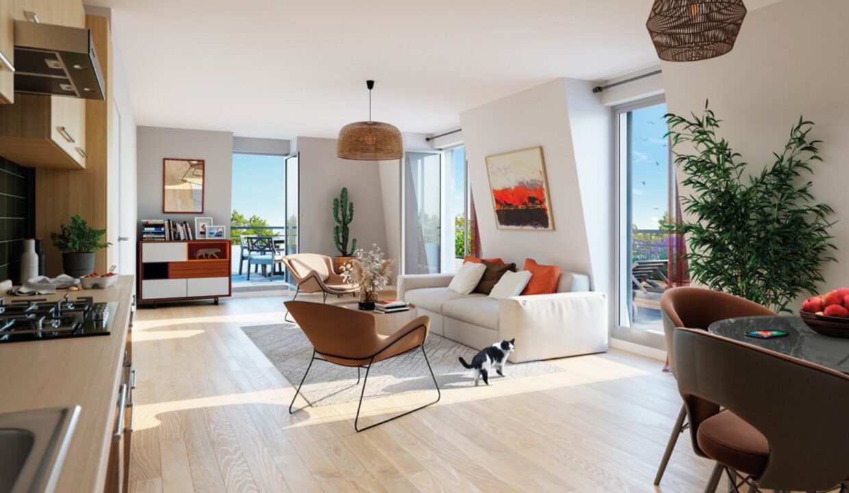 Terra Nova à Osny 95:Brun Immobilier Neuf:Vente Appartements neufs en Ile de France