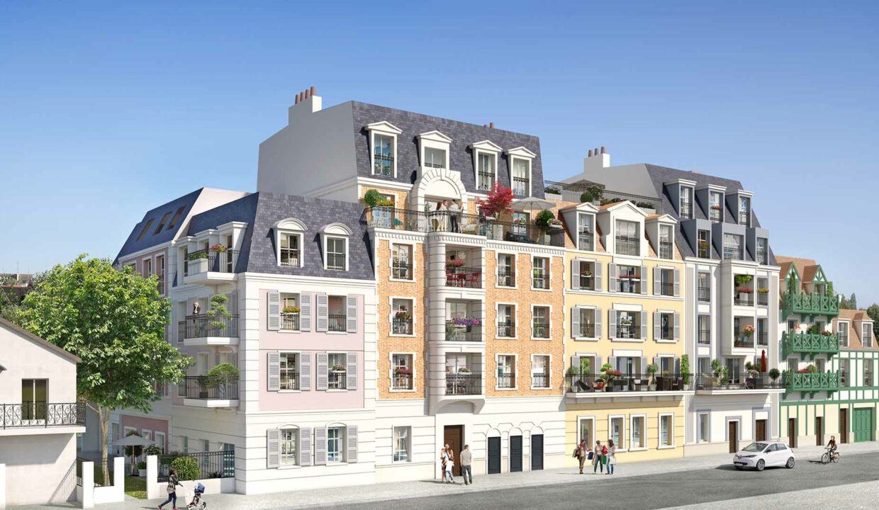 Villa Beau Site au Blanc Mesnil 93 : Vente de logements neufs en Ile de France :Brun Immobilier Neuf