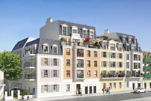 Villa Beau Site au Blanc Mesnil 93 : Vente de logements neufs en Ile de France :Brun Immobilier Neuf