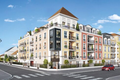 Villa Delley àau Blanc Mesnil 93:Vente de logements neufs en Ile de France:Brun Immobilier Neuf