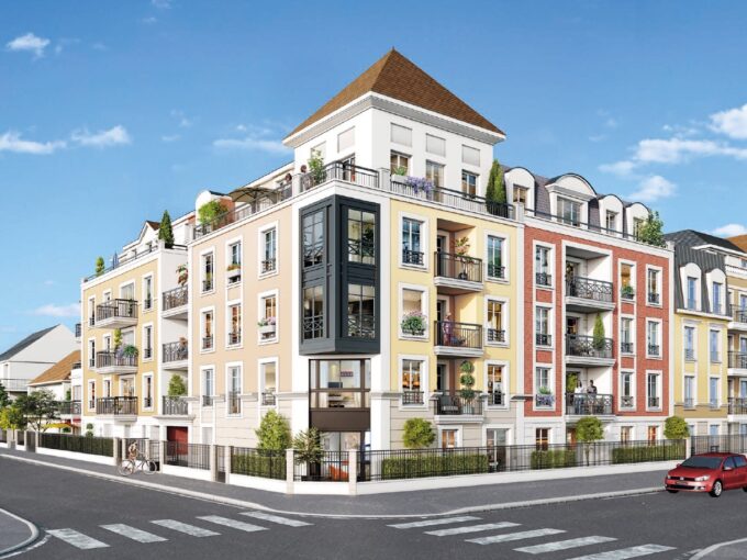 Villa Delley àau Blanc Mesnil 93:Vente de logements neufs en Ile de France:Brun Immobilier Neuf