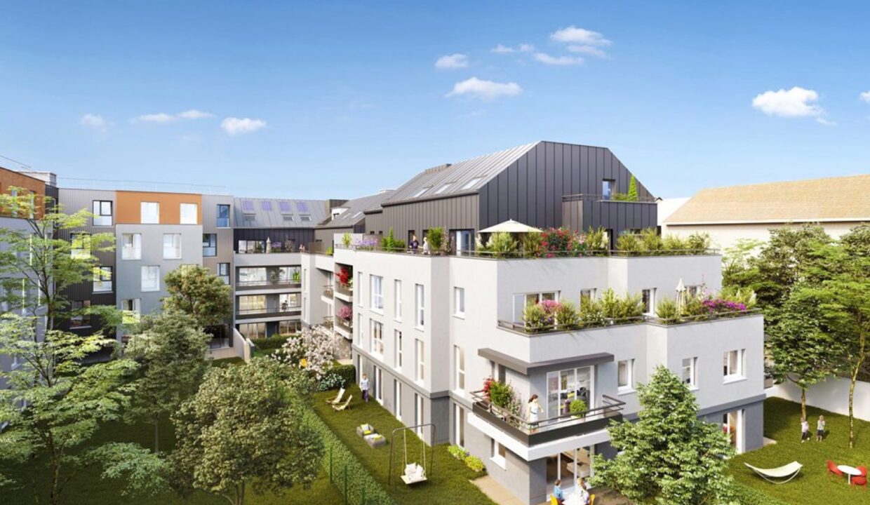 Villa des Sources à Guyancourt 78 :Brun Immobilier Neuf :Vente Appartements en Ile de France